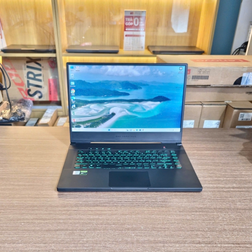 Laptop Asus Gaming ROG Zephyrus M15 GU502LU-AZ123T (i7-10750H / RAM 16GB / 512GB SSD / VGA GTX 1660Ti 6GB / 15.6 inch FHD 240Hz / Win 11)