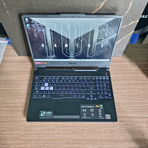 Laptop ASUS TUF Gaming A15 FA506NC HN017W (AMD Ryzen 5 7535HS |RTX 3050 4GB | 16GB | 512GB | 15.6 inch FHD 144Hz | Win 11 | Đen)