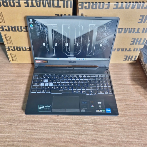 Laptop ASUS TUF Gaming F15 FX506HF HN014W (Intel Core i5-11400H | 8GB | 512GB | RTX 2050 4GB | 15.6 inch FHD | Win 11 | Đen)