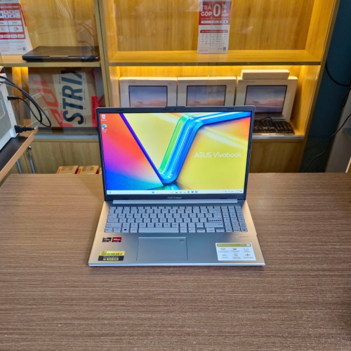 Laptop Asus Vivobook Go 15 E1504FA-NJ776W (Ryzen 5 7520U | 16GB | 512GB | 15.6 inch FHD | AMD Radeon Graphics | Win 11 | Bạc)