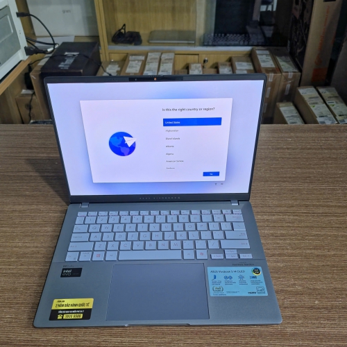 Laptop ASUS Vivobook S 14 OLED S5406MA-PP028W (Ultra 5 125H, Arc Graphics, RAM 16GB LPDDR5X, SSD 512GB, 14 Inch OLED 3K 120Hz 100% DCI-P3)