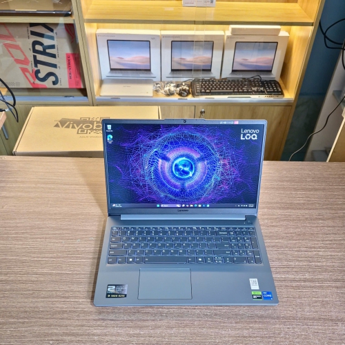 Laptop Lenovo Gaming LOQ Essential 15IAX9E i5 12450HX/16GB/512GB/4GB RTX2050/144Hz/Win11 (83LK000BVN)