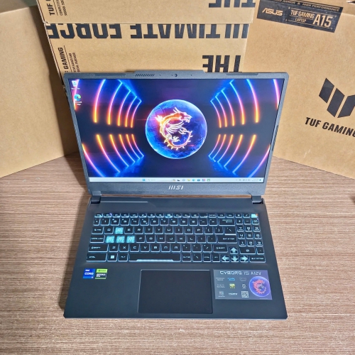 Laptop MSI Cyborg 15 A12VE 240VN (Intel Core i7-12650H | 8GB | 512GB | RTX4050 | 15.6 inch FHD | Win 11 | Đen)