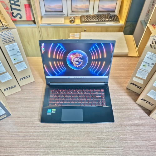 Laptop MSI Thin GF63 12VE-460VN (Core i5-12450H | 8GB | 512GB | RTX 4050 | 15.6 inch FHD 144Hz | Win 11 | Đen)